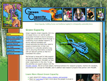 Tablet Screenshot of greencapacity.org